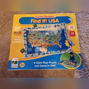 GUC Find It USA floor Puzzle